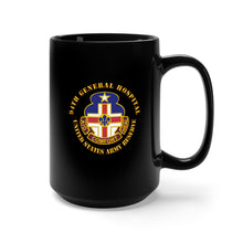 Load image into Gallery viewer, Black Mug 15oz - Army - 94th General Hospital - TX - USAR V1