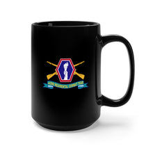 Load image into Gallery viewer, Black Mug 15oz - Army - 442nd Infantry Regimental Combat Team w Br - SSI - Ribb