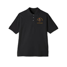 Load image into Gallery viewer, Men's Piqué Polo - 10th Cavalry Regiment w Cavalrymen - Buffalo Soldiers