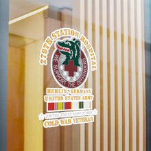 Load image into Gallery viewer, Kiss-Cut Vinyl Decals - Army - 279th Station Hospital - Berlin, Germany w COLD SVC X 300