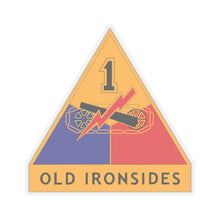 Load image into Gallery viewer, Kiss - Cut Stickers - DUI - 1st Armored Division X 300
