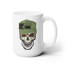 Load image into Gallery viewer, White Ceramic Mug 15oz - Army - Ranger Patrol Cap - Skull - Ranger Airborne x 300