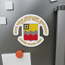 Load image into Gallery viewer, Die-Cut Magnets - Army - 80th Field Artillery Regiment - Always Brave