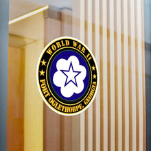 Load image into Gallery viewer, Kiss-Cut Vinyl Decals - Army - Fort Oglethorpe, Georgia - Army Training Center - WWII