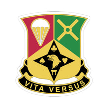 Load image into Gallery viewer, Kiss-Cut Stickers - Army - DUI - 101st Airborne Division Sustainment Brigade, Headquarters and Special Troops Battalion X 300