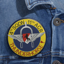 Load image into Gallery viewer, Custom Pin Buttons - 4th Squadron, 11th ACR