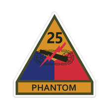 Load image into Gallery viewer, Kiss-Cut Stickers - SSI - 25th Armored Division w Name Tape X 300