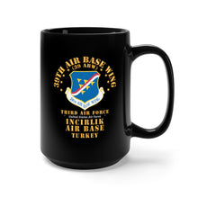 Load image into Gallery viewer, Black Mug 15oz - USAF - 39th Air Base Wing - Incirlik AB X 300