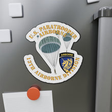 Load image into Gallery viewer, Die-Cut Magnets - Army - US Paratrooper - 13th Airborne Division X 300