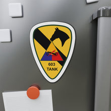 Load image into Gallery viewer, Die-Cut Magnets - Army - 603rd Medium Tank Co - 1st Cav wo Txt