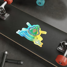 Load image into Gallery viewer, Holographic Die-cut Stickers - 91st Infantry Division - w Br - DUI - Ribbon X 300