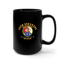 Load image into Gallery viewer, Black Mug 15oz - Army - 28th Infantry Division - Keystone - DUI wo Stars