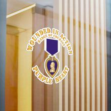 Load image into Gallery viewer, Kiss-Cut Vinyl Decals - Wounded in Action - Purple Heart - Badge of Courage X 300