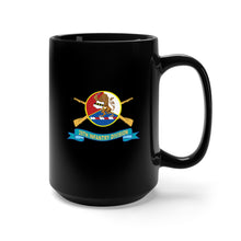 Load image into Gallery viewer, Black Mug 15oz - Army - 28th Infantry Division - DUI - w Br - SSI - Ribbon