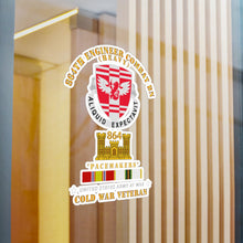 Load image into Gallery viewer, Kiss-Cut Vinyl Decals - Army - 864th Eng Cbt Bn w Eng Br - COLD SVC