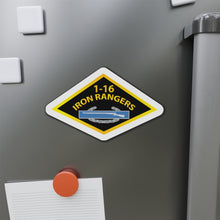 Load image into Gallery viewer, Die-Cut Magnets - Army - 1st Bn,16th Infantry - Iron Rangers w CIB w Txt X 300
