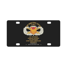 Load image into Gallery viewer, 39th Field Artillery Regiment, 1st Platoon, FDC, Charlie Battery, 1st Battalion Airborne - V1 X 300 Classic License Plate