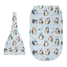 Load image into Gallery viewer, Baby Sleeping Bag(All-Over Printing) - Penguin Winter Wonderland