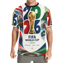 Load image into Gallery viewer, FIFA World Cup 2026 Men's All Over Print Crew Neck T-Shirt