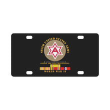Load image into Gallery viewer, Army - 6th United States Army - Battle of Phil - Type - 1 - WWII w PAC SVC Classic License Plate
