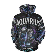 Load image into Gallery viewer, Aquarius - Embrace the Cosmic Difference Men's All Over Print Hoodie (USA Size)