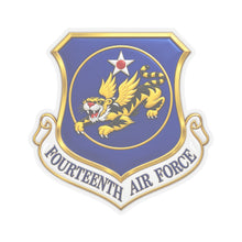 Load image into Gallery viewer, Kiss-Cut Stickers - USAF - 14th Air Force - Flying Tigers wo txt - 3D - Enhanced