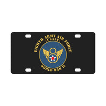 Load image into Gallery viewer, AAC - 8th Air Force - WWII - USAAF x 300 Classic License Plate
