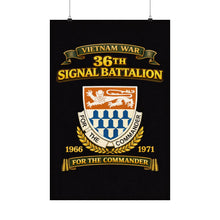 Load image into Gallery viewer, Matte Poster - 36th Signal Battalion Vietnam War tribute
