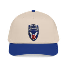 Load image into Gallery viewer, Mid Profile Baseball Cap - 11th Airborne Division w Arctic Tab wo txt - 3D - Enhanced