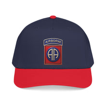 Load image into Gallery viewer, Mid Profile Baseball Cap - Army - 82nd Airborne Division - SSI wo Txt - 3D - Enhanced