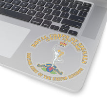 Load image into Gallery viewer, Kiss-Cut Stickers - UK - Royal Corps of Signals - Swift and Sure - Army of UK X 300