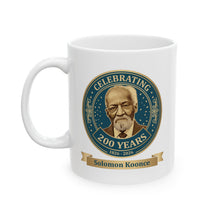 Load image into Gallery viewer, White Ceramic Mug — Solomon Koonce (11oz/15oz)