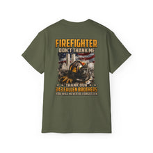 Load image into Gallery viewer, Unisex Ultra Cotton Tee - Firefighter - 343 Fallen Brothers