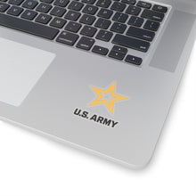 Load image into Gallery viewer, Kiss-Cut Stickers - Army Star W Us Army
