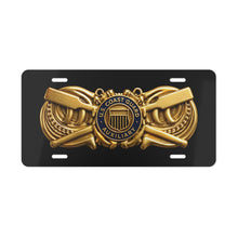 Load image into Gallery viewer, License Plate - USCG - Coxswain - Auxiliary wo txt - 3D - Enhanced