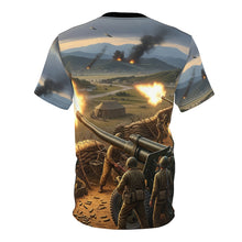 Load image into Gallery viewer, AOP Unisex Tee Vietnam War Artillery Firebase