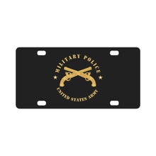 Load image into Gallery viewer, Emblem - Military Police - US Army X 300 Classic License Plate