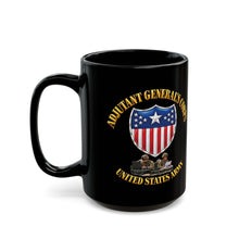 Load image into Gallery viewer, Black Mug (15oz) - Army - Adjutant General's Corps - Tactical - 3D - Enhanced