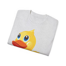 Load image into Gallery viewer, Unisex Ultra Cotton Tee - Yellow Rubber Duck - Oblique Left Front X 300
