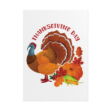 Load image into Gallery viewer, Rolled Poster - Thanksgiving - Happy Turkey Day