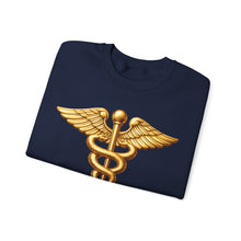 Load image into Gallery viewer, Crewneck Sweatshirt - Army Medical Corps Branch Insignia - 3D - Enhanced