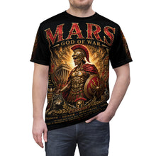 Load image into Gallery viewer, Mars God of War Tribute Tee — Mythic Roman Warrior T‑Shirt