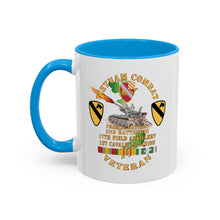 Load image into Gallery viewer, Colorful Mug (11oz/15oz) - Army - Charlie Battery.2nd Battalion,17th Field Artillery - w 1st Cavalry Div - M110 8in SP - Vietnam Vet w VN SVC X 300