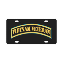 Load image into Gallery viewer, Vietnam Veteran Tab - Gold Classic License Plate