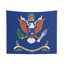 Load image into Gallery viewer, Indoor Wall Tapestries - 353rd Infantry Regiment Regimental Colors Tapestry - Ad ASTRA PER ASPERA