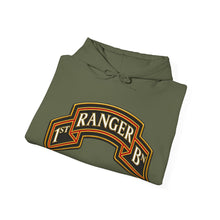 Load image into Gallery viewer, Hoodie – Army - 1st Ranger Battalion - Ranger Scroll - 3D - Enhanced