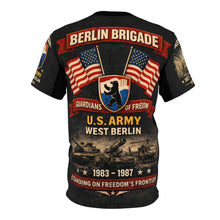 Load image into Gallery viewer, Berlin Brigade Veterans Tribute Tee — All-Over Print - 1983-1987