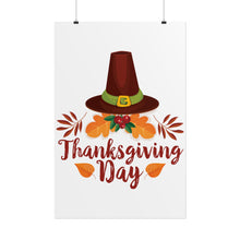 Load image into Gallery viewer, Rolled Poster - Thanksgiving Day - Happy Thanksgiving Day