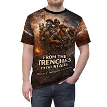 Load image into Gallery viewer, Veterans Tribute All-Over Print Tee — MIP Brand Veterans Tribute