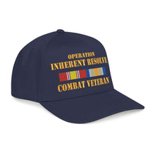Load image into Gallery viewer, Mid Profile Baseball Cap - Opn Inherent Resolve (OIR) SVC Bar - Combat Veteran - DTF